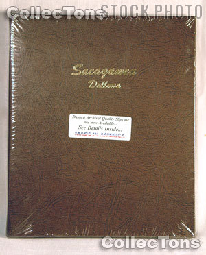 Dansco Sacagawea Golden Dollars Album #7183