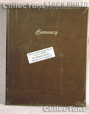 Dansco Modern Currency Stock Book Album #7001