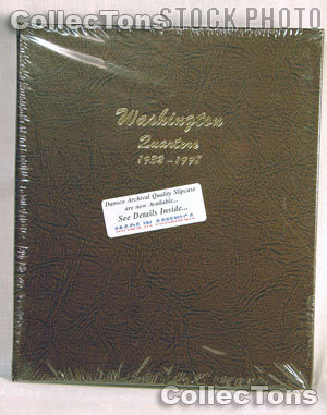 Dansco Washington Quarters 1932-1998 Album #7140