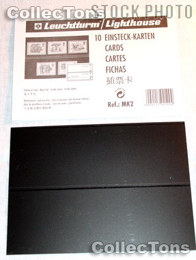 10 Lighthouse Approval Cards 2-Strip Black Backing MK2