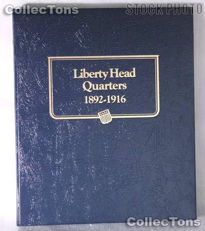 Liberty Head Barber Quarter Whitman Classic Album #9120