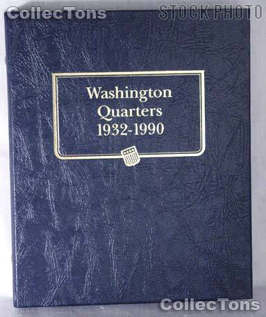 Washington Quarters 1932-90 Whitman Classic Album #9122