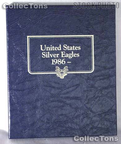 Silver Eagles 1986-1998 Whitman Classic Album #9157