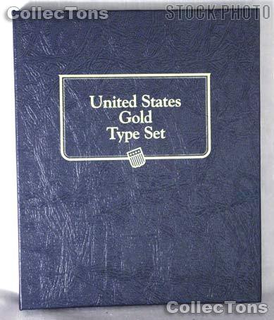 United States Gold Type Set Whitman Classic Album #9170