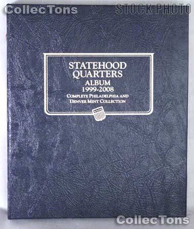 Statehood Quarters P&D Whitman Classic Album #8089