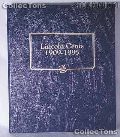 Lincoln Cents 1909-1995 Whitman Classic Album #9112