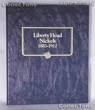 Liberty Head V Nickels Whitman Classic Album #9114