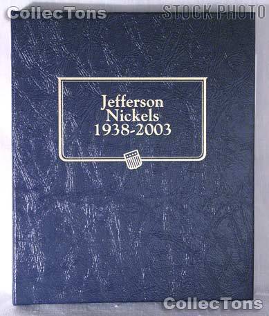 1938-1993 WHITMAN CLASSIC COIN ALBUM   #9116 JEFFERSON NICKELS 