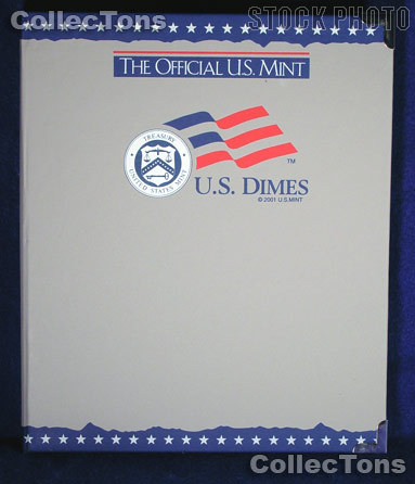 U.S. Mint Blank Dimes Album #1727