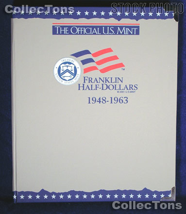 U.S. Mint Franklin Half Dollars Album #1734