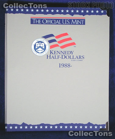 U.S. Mint Kennedy Half Dollars 1988-2000 Album #1751