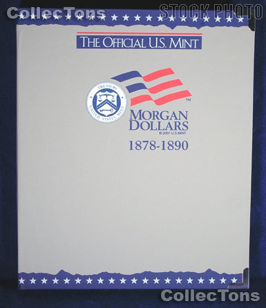 U.S. Mint Morgan Dollars 1878-1890 Album #1737