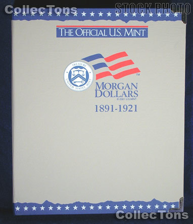 U.S. Mint Morgan Dollars 1891-1921 Album #1738