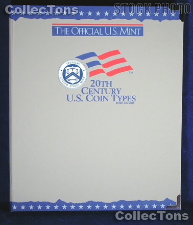 U.S. Mint 20th Century Type Coins Album #1743