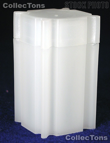 CoinSafe Square Coin Tube for 25 SMALL DOLLARS