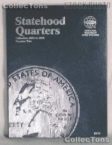Whitman Statehood Quarters 2002-2005 Folder 8111