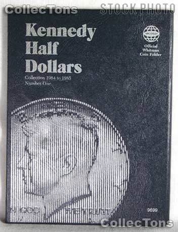 Whitman Kennedy Half Dollars 1964-1985 Folder 9699