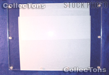 Capital Plastics 10x14 Holder - STOCKS & BONDS