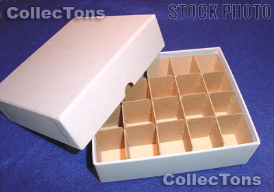 Coin Roll Box for 20 Rolls or Tubes of SMALL DOLLARS