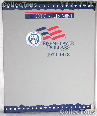 U.S. Mint Eisenhower Ike Dollars Album #1740