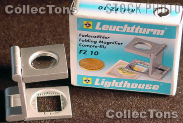 Lighthouse Metal Foldaway 10X Magnifier FZ10