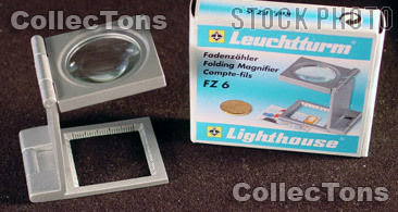 Lighthouse Metal Foldaway 6X Magnifier FZ6