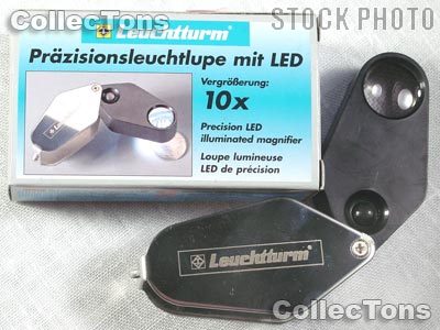 Lighthouse 10X Precision Illuminated Magnifier LU24LED