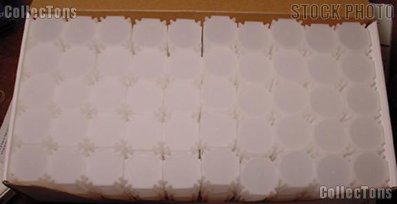 CoinSafe Square Coin Tubes for 20 LARGE DOLLARS Box of 100