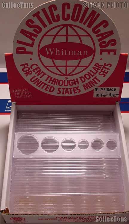 25 Whitman 2x8 Snaplocks 6-Coin Set CENT - DOLLAR