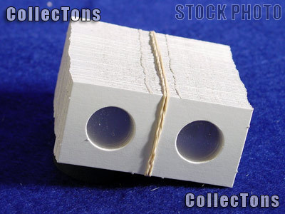 100 1.5x1.5 Cardboard Coin Holders CENTS