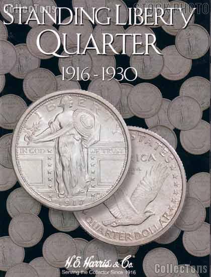 Harris Standing Liberty Quarters Coin Folder  2687