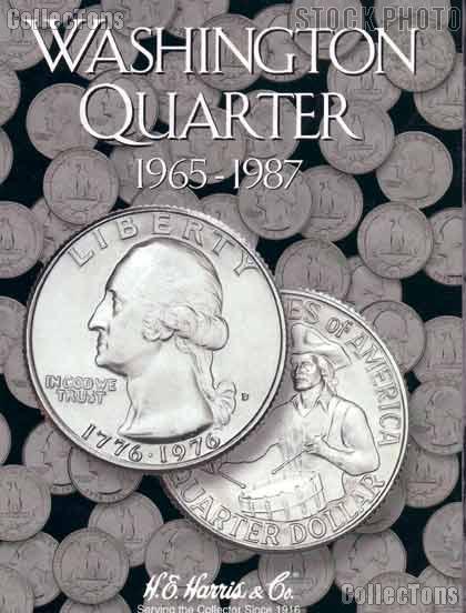 Harris Washington Quarters 1965-1987 Coin Folder  2690
