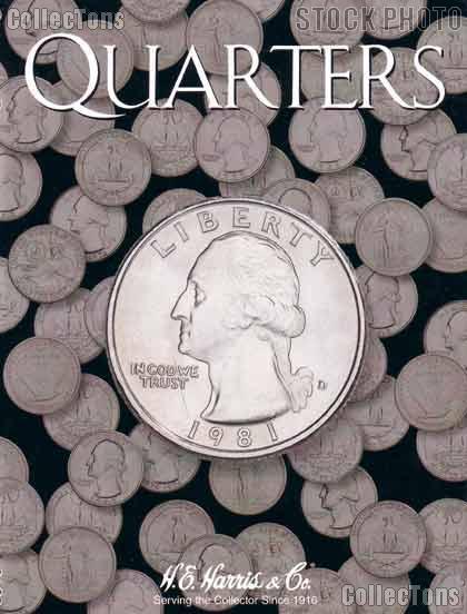 Harris Blank Coin Folder for Quarters  2692