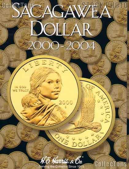 Harris Sacagawea Dollars 2000-2004 Coin Folder 2715