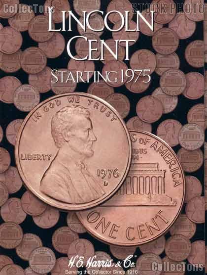 Harris Lincoln Cents 1975-2013 Coin Folder  2674