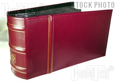 Lighthouse Postcard Album in Red CLPK