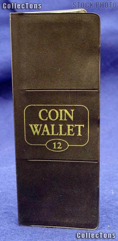 Harris 12 Pocket Coin Wallet Album for 2x2 Holders