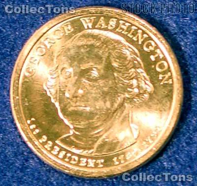 2007 P&D Washington Presidential Dollar GEM BU 2007 Washington Dollars