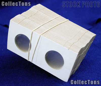 1,000 2x2 Cardboard Coin Holders  SMALL DOLLARS