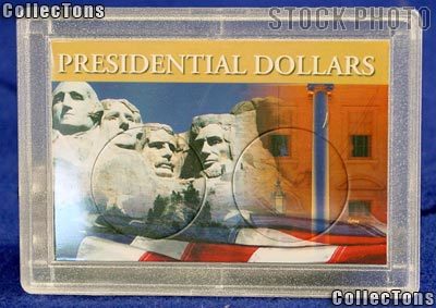 Harris 2x3 Permalock Holder 2 PRESIDENTIAL DOLLARS