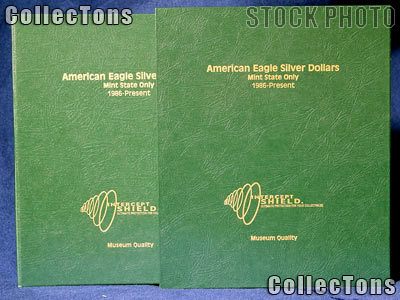 Intercept Shield Silver Eagle Dollars Album #A161