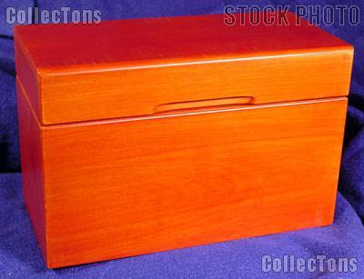 Wooden Box for 10 GSA Silver Dollar Slab Holders