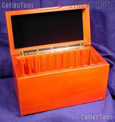 Wooden Box for 10 GSA Silver Dollar Slab Holders