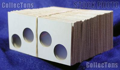 100 2x2 Cardboard Coin Holders  2-COIN SET