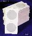 100 Lighthouse 2x2 Self-Adhesive Holders 37.5mm Coins