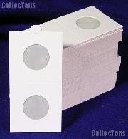 100 Lighthouse 2x2 Self-Adhesive Holders for NICKELS (25mm)