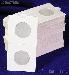 100 Lighthouse 2x2 Self-Adhesive Holders for QUARTERS 27.5mm)