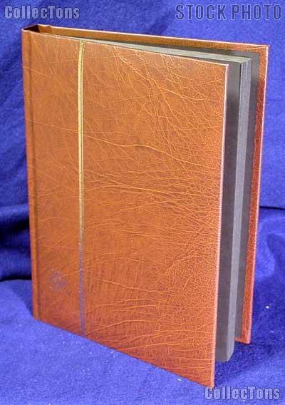 Stamp Stockbook 32-Page Stamp Album Lighthouse LZS0/16 Brown