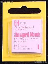 Showgard Pre-Cut Clear Stamp Mounts Size EH25/22