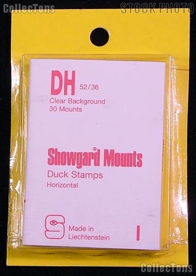 Showgard Pre-Cut Clear Stamp Mounts Size DH52/36